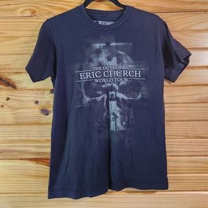 Eric Church Shirt | Vintage The Outsiders World Tour Tee Tour T-Shirt Men's S